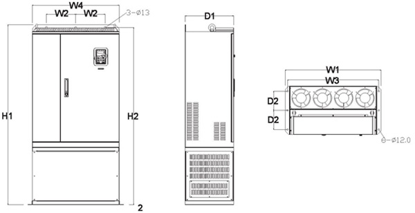 Преобразователь частоты INVT 15/18,5 кВт GD200-015G/018P-4