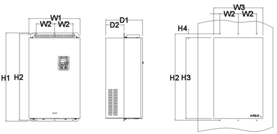 Преобразователь частоты INVT 15/18,5 кВт GD200-015G/018P-4